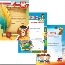 Dyplomy za pilność i sukcesy w nauce