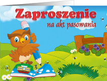 Zaproszenia na pasowanie na przedszkolaka