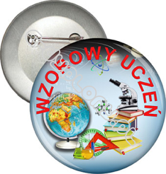 Przypinka "Wzorowy Uczeń"