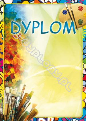 Dyplom za konkursn plastyczny