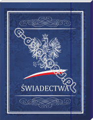 Teczka z gumką "Świadectwa"