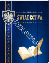 Teczka z gumką "Świadectwa"
