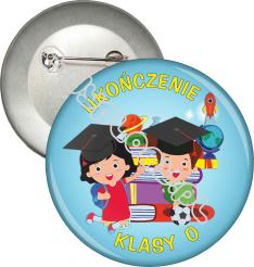 Przypinka "Ukończenie klasy 0"