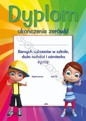 Dyplom Ukończenia Oddziału Zerowego