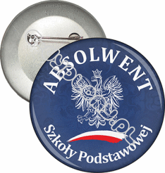 Przypinka "Absolwent Szkoły Podstawowej"