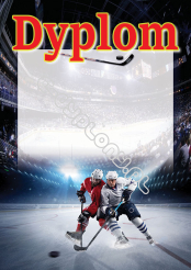 Dyplom "Sporty zimowe - hokej"