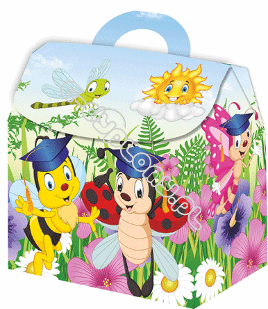 Domek na słodycze (biedronka, pszczółka, motyl)