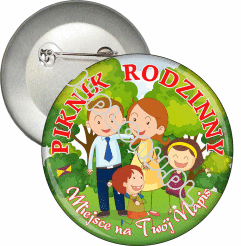 Przypinka "Piknik Rodzinny"
