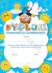 Dyplom pasowania na żłobkowicza