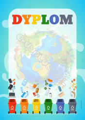Dyplom  "Segreguję? Ziemię ratuję!"