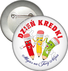 Przypinka "Dzień Kredki"