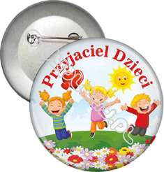 Przypinka "Przyjaciel Dzieci"