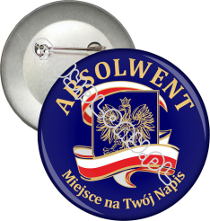 Przypinka "Absolwent"
