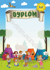 Dyplom ogólny "Obóz Letni"