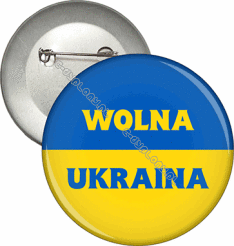 Przypinka "Wolna Ukraina"