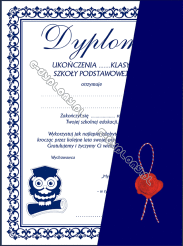 Dyplom  Koperta A4 z pieczątką woskową