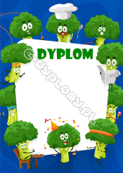 Dyplom " Zdrowe jedzenie"