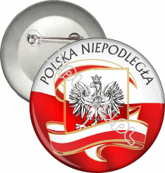 Przypinka "Polska Niepodległa"