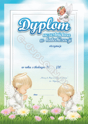 Dyplom uczestnictwa w katechizacji