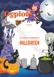 Dyplom "Halloween"