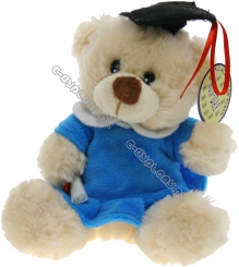 Maskotka Miś Absolwentka 16cm