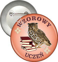 Przypinka "Wzorowy Uczeń"