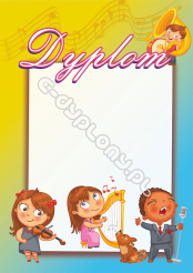Dyplom Festiwal Piosenki Przedszkolaka