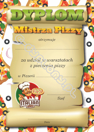 Dyplom Mistrza Pizzy