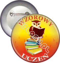 Przypinka "Wzorowy Uczeń"