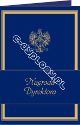 Nagroda dyrektora dla pracownika obsługi (kolor granat)