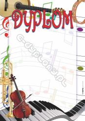Dyplom za konkurs muzyczny 