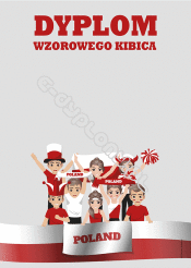 Dyplom Wzorowego Kibica