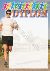 Dyplom sportowy biegi