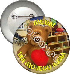 Przypinka "Medal dla mojego misia"