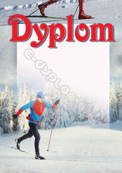 Dyplom "Sporty zimowe - narciarstwo biegowe"