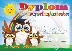 Dyplom przedszkolaka