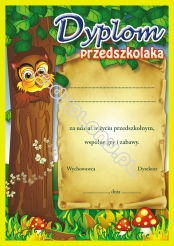 Dyplom Przedszkolaka