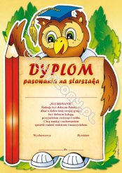 Dyplom Pasowania na Starszaka