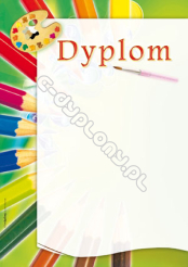Dyplom - Konkurs Plastyczny