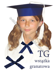Wstążka Granatowa