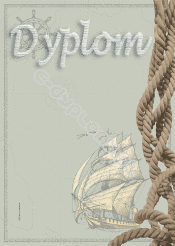 Dyplom "Żeglarstwo, morski"