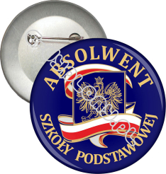 Przypinka "Absolwent Szkoły Podstawowej"