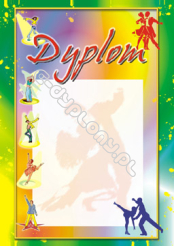 Dyplom za Konkurs Taneczny