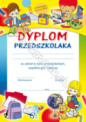 Dyplom przedszkolaka