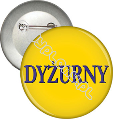 Przypinka "Dyżurny"