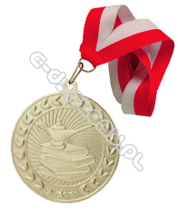 Medal "Kaganek wiedzy"  z wstążką