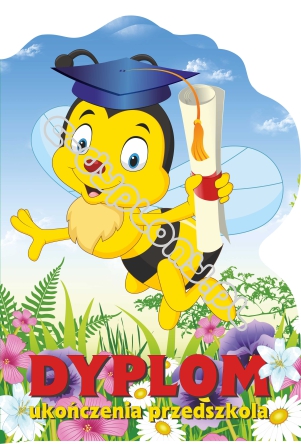 Dyplom Ukończenia Przedszkola(Pszczółka)