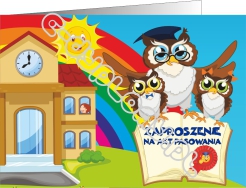 Zaproszenie na Akt Pasowania (uniwersalne)