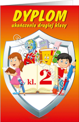 Dyplom (B5) ukończenia 2 klasy szkoły podstawowej
