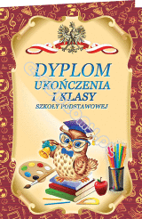Dyplom B5 ukończenia 1 klasy
